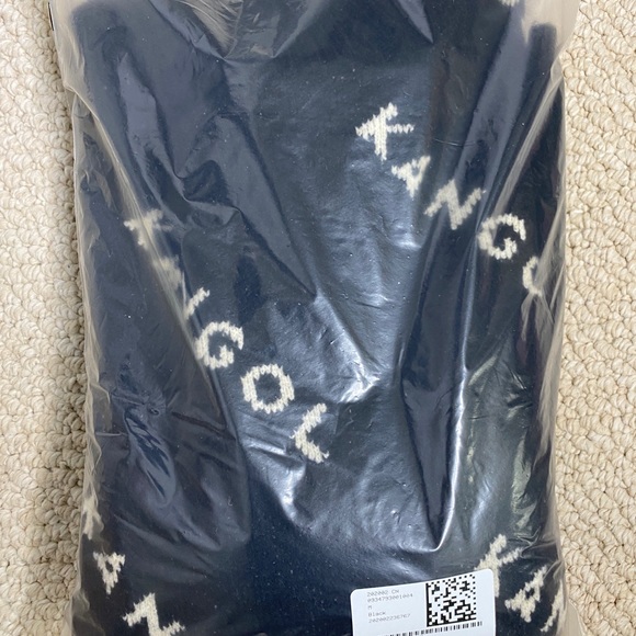 KANGOL x H&M Black and White Knit Sweater Size Medium BRAND NEW IN BAG w/tags! - Picture 11 of 12